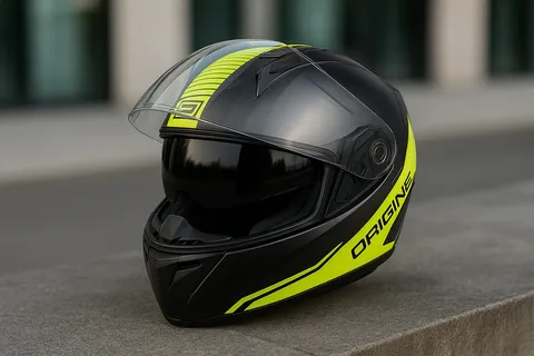 Casco Moto Modulare ORIGINE Omologato ECE - Integrale Con Doppia Visiera, Leggero, Sicuro - Foto 10