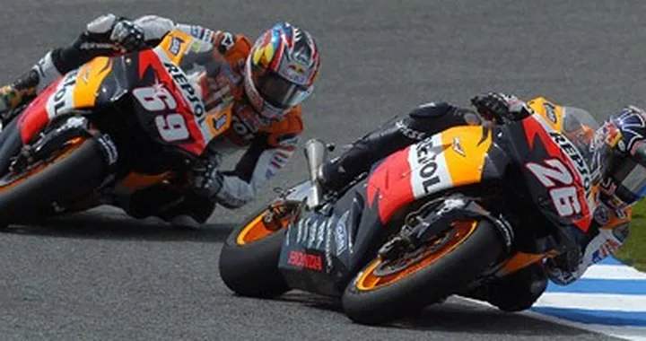 Alto il morale del team Repsol Honda