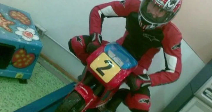 Foto del giorno: Cagiva 500 a gettoni