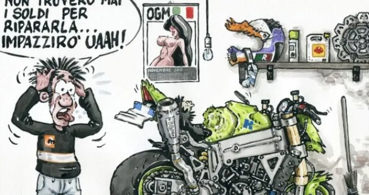 Come nasce a volte una Cafè Racer