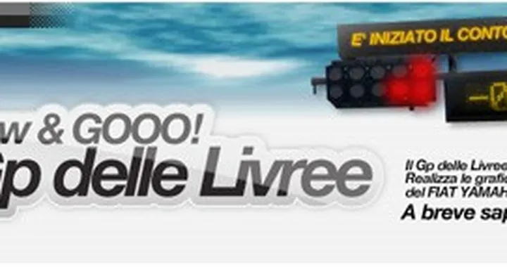 Il Fiat Yamaha Team lancia il concorso "Draw&Gooo! GP delle livree"