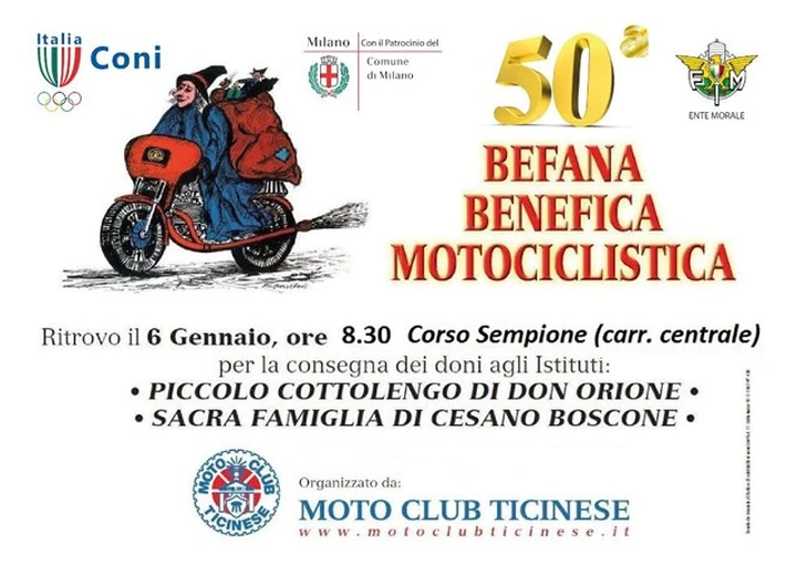 Befana Benefica Motociclistica 2017