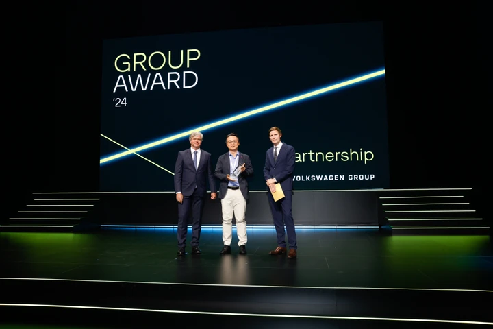 LG Electronics premiata ai Volkswagen Annual Group Award 2024