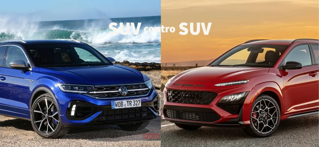 Volkswagen T-Roc R VS Hyundai Kona N: SUV contro SUV