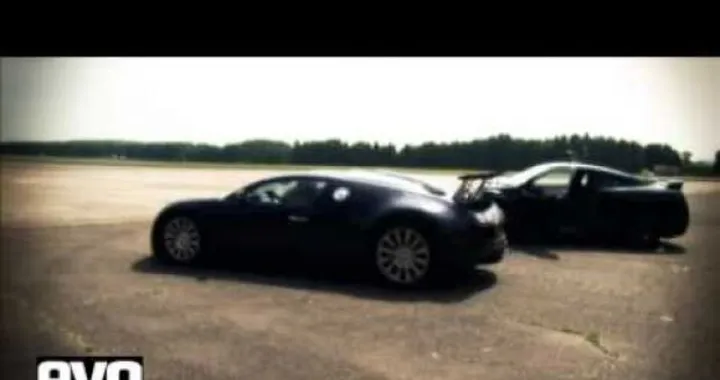 Video: Evo e la gara d'accelerazione fra Bugatti Veyron e Nissan GT-R
