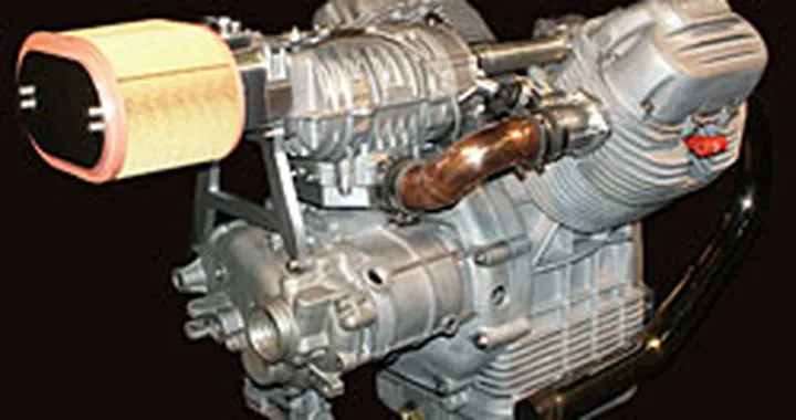 Motore Guzzi con il turbo