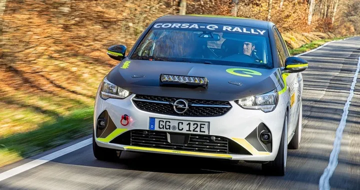 Opel Corsa e-Rally: pronta per il debutto agonistico