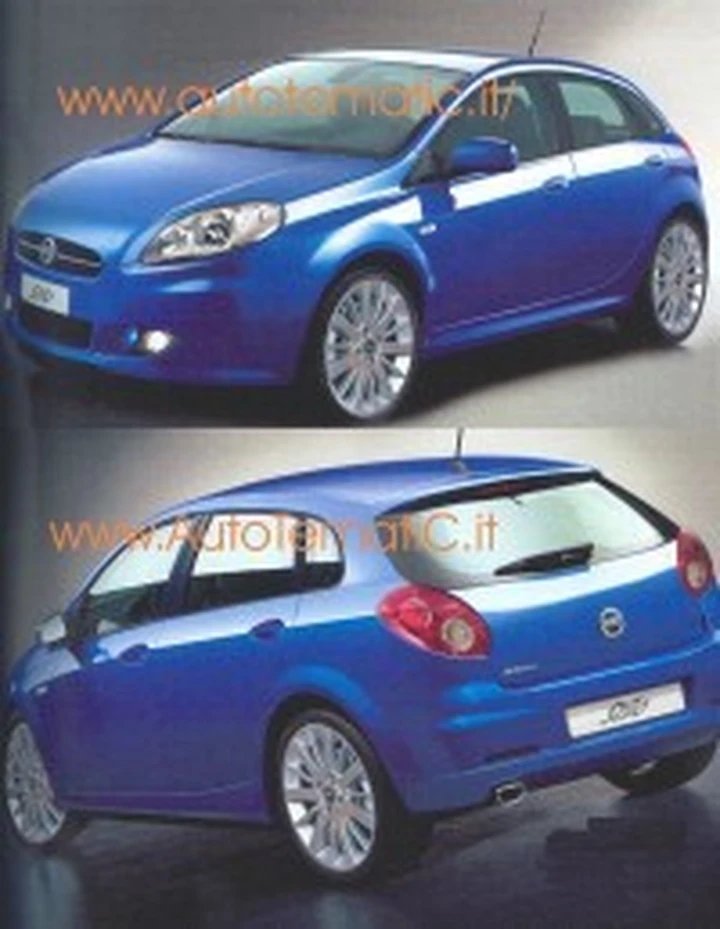Bozzetti della nuova Fiat  Stilo