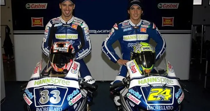 Nuovi colori per le Honda del Team Gresini
