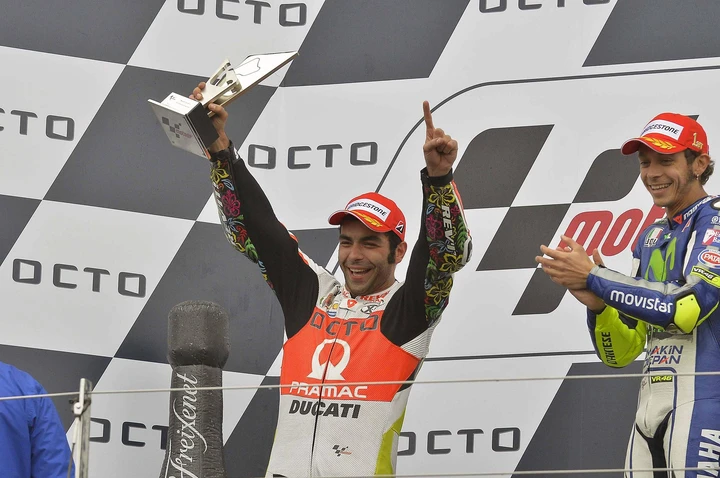 Petrucci sul podio a Silverstone: 