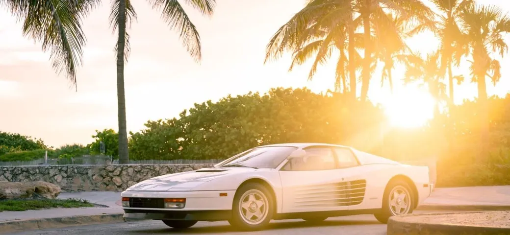 Ferrari Testarossa: venduto il secondo esemplare utilizzato in Miami Vice