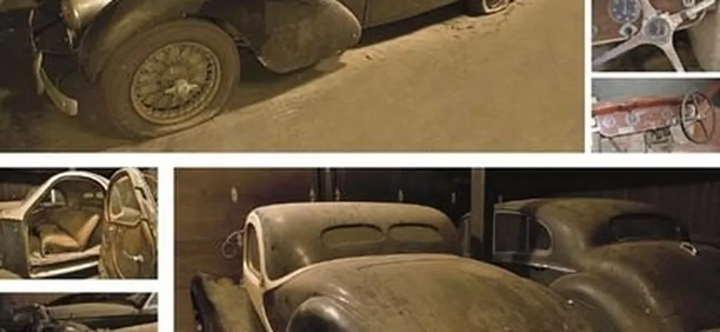 Ritrovata una Bugatti 57C Atalante dimenticata...