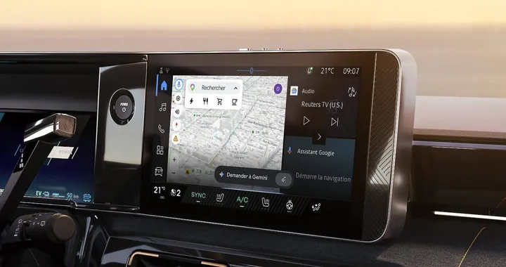 Renault aggiorna openR Link, arriva Gemini con l'IA di Google a bordo