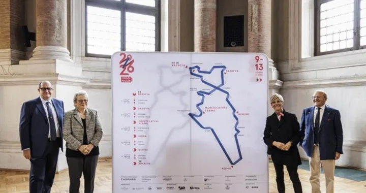 È già tempo di Mille Miglia, presentato il percorso del 2026