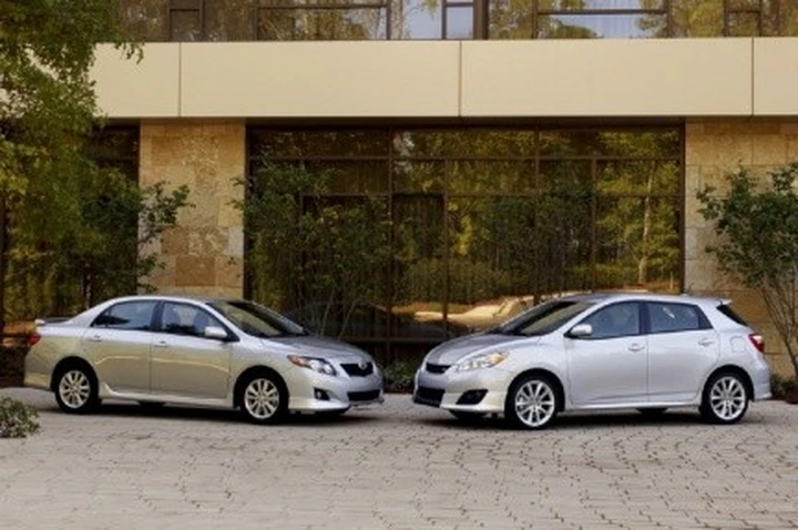 Toyota Matrix e Corolla: non per l'Europa