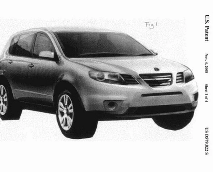 Saab 9-6X: sfuggite le immagini dei brevetti?