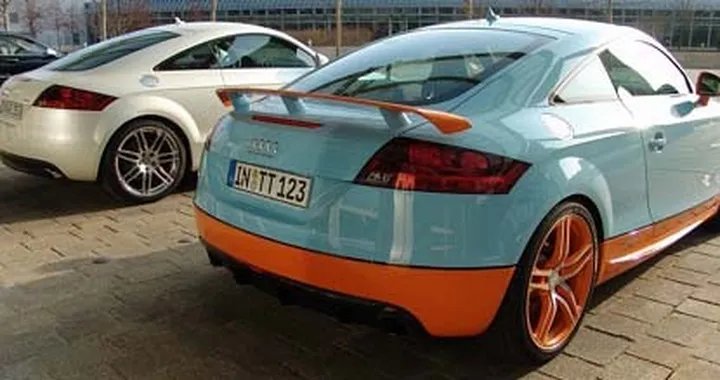 Audi TT "Gulf" version