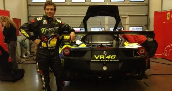 Valentino Rossi 19° al Nurburgring con la Ferrari 458 Italia GT3