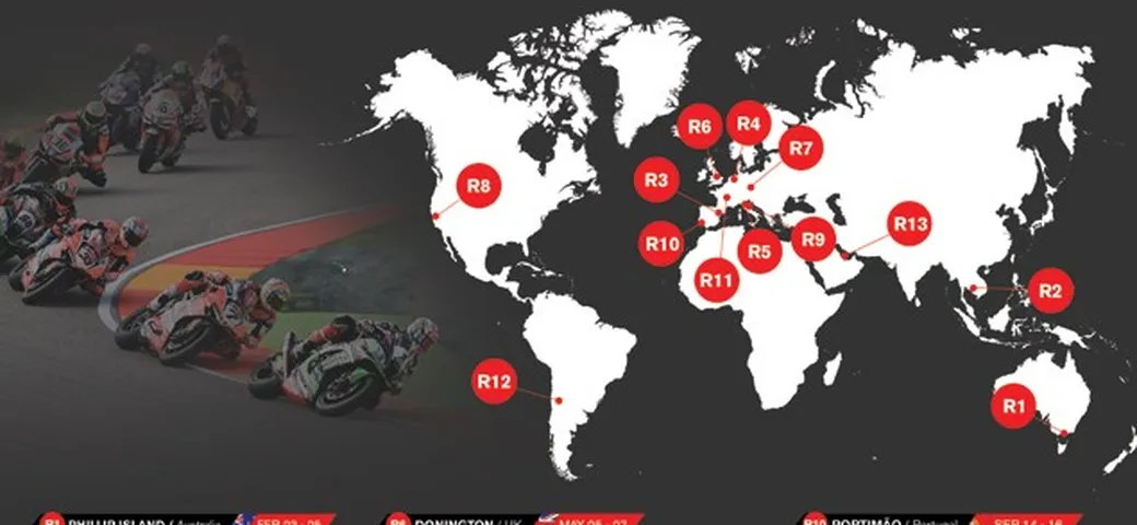 Calendario Mondiale Superbike 2018 (UPDATE)