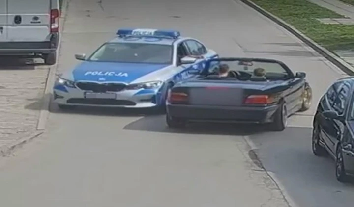 Instant Karma: fa il drifting ma incrocia la polizia [Video]