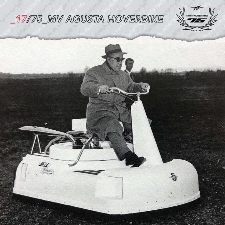 MV Agusta: quando Domenico Agusta decise di costruire l'hoverbike