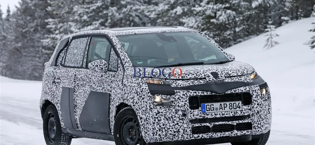 Citroen C3 Picasso: nuove foto spia sulla neve