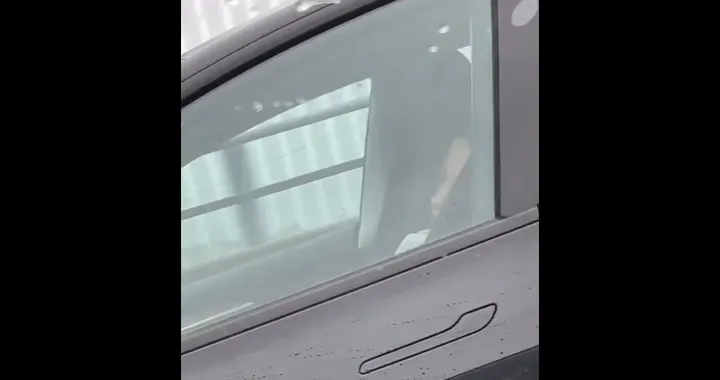 Ragazza si addormenta al volante della Tesla [Video]