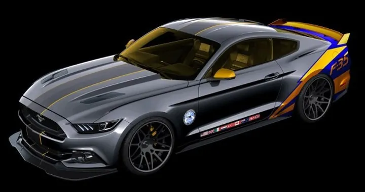 Ford Mustang: la livrea è ispirata ai caccia F35
