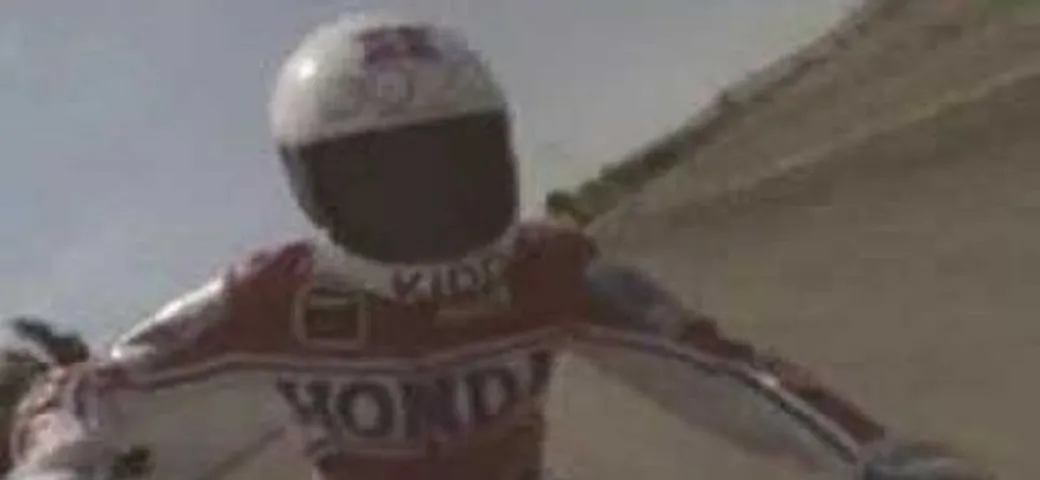 Flat Track Amarcord: Mike Kidd in azione