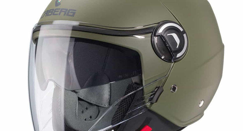 Casque Jet Caberg RIVIERA V4 X - Visière Longue, ECE 22.06, Taille M 57/58