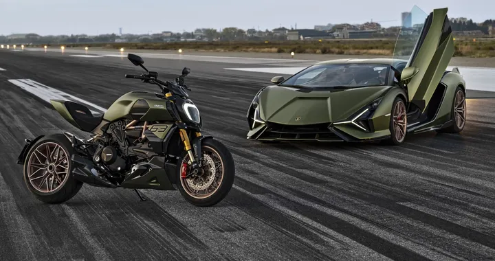Ducati svela Diavel 1260 Lamborghini: edizione limitata ispirata alla hypercar Siàn FKP 37