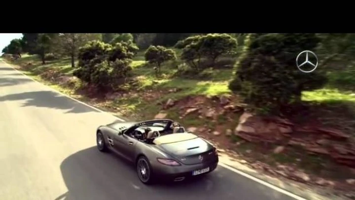 Video Mercedes SLS AMG Roadster