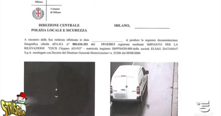 Furgone rubato: al proprietario 115 multe senza essere al volante