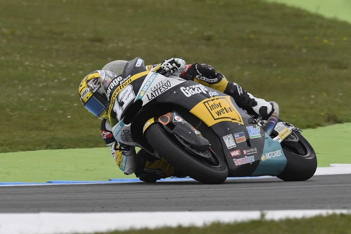 Moto2 Assen: pole a Luthi, 5° Morbidelli