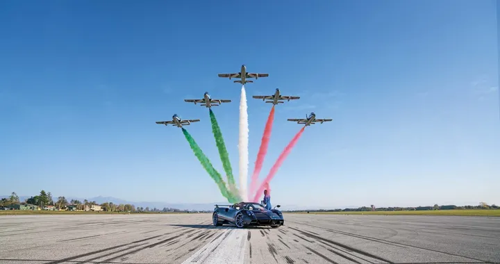 Pagani Huayra: serie speciale Tricolore