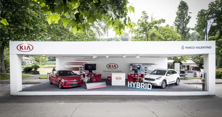Parco Valentino 2018: Kia con Stinger e Niro