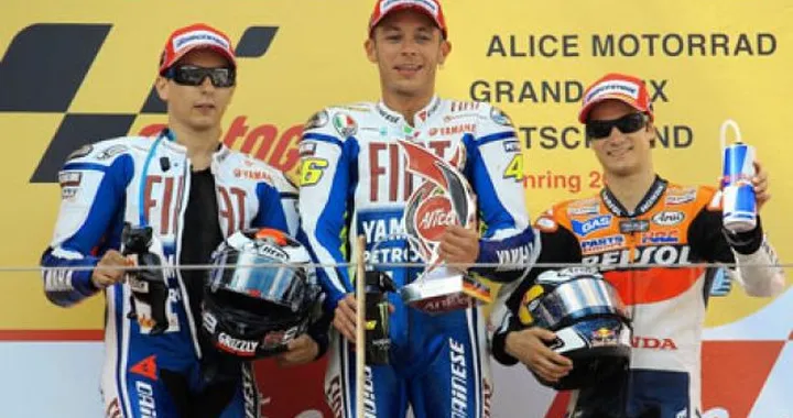 La "lezione" di Valentino Rossi esalta il Sachsenring