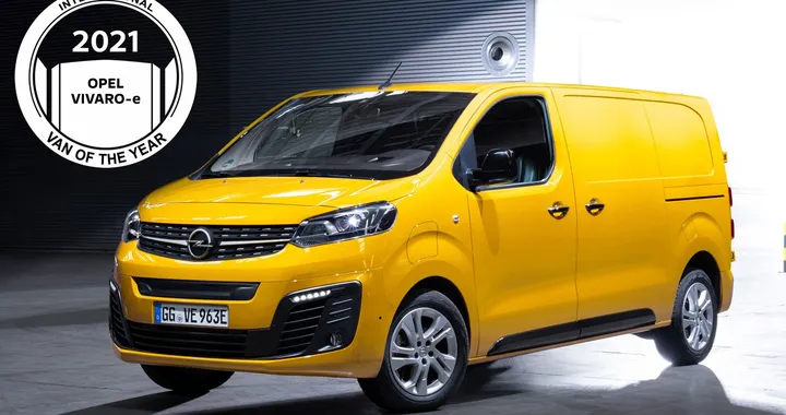 Opel Vivaro-e eletto Van of the Year 2021