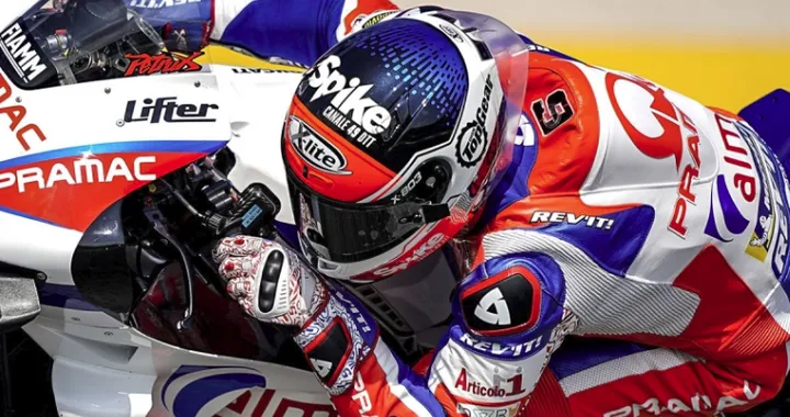 Misano: Petrucci dedica il casco a "Top Gear"