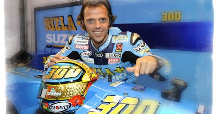 Loris Capirossi sulla Ducati del Team Pramac: "Questo ritorno in sella ad una Ducati mi fa tornare ragazzino"