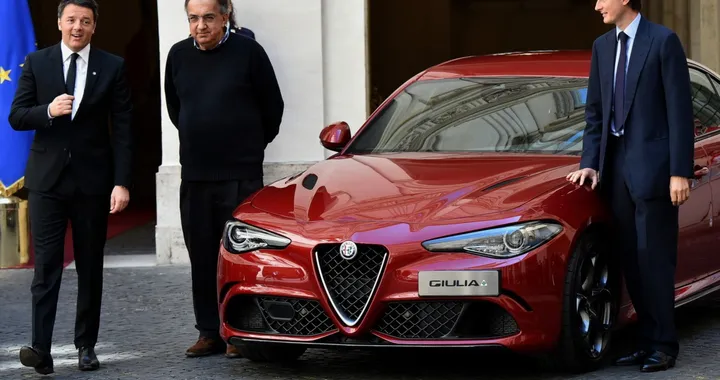 Alfa Romeo Giulia, Renzi: "è tutta made in Italy"
