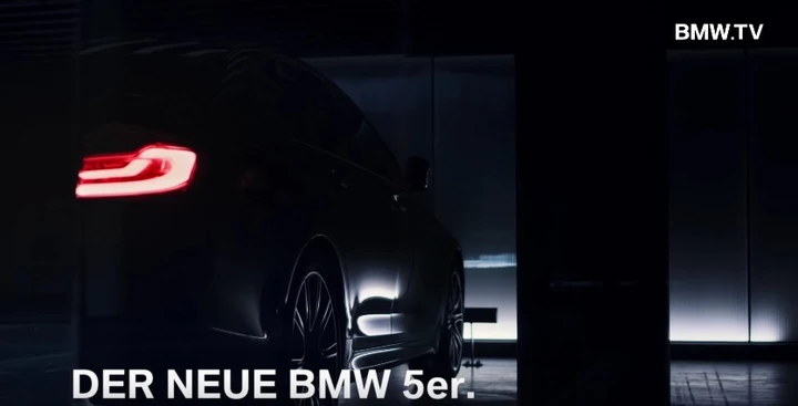 BMW Serie 5 2017: video teaser prima del debutto