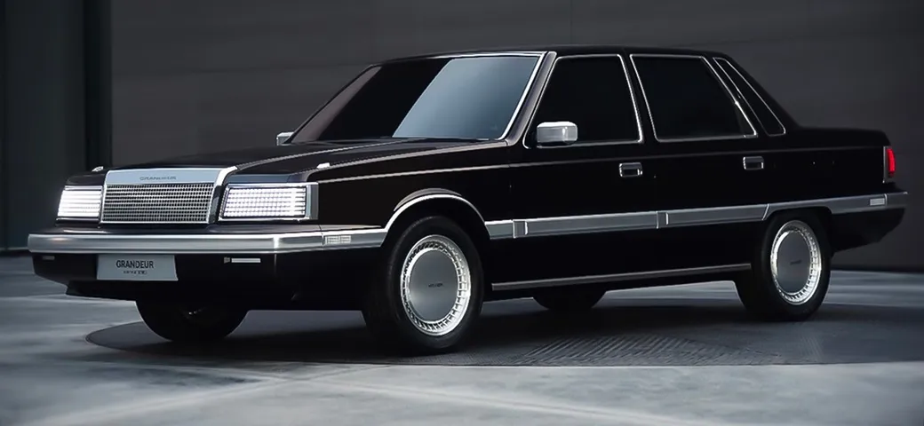 Hyundai Grandeur: il restomod elettrico per l'ammiraglia