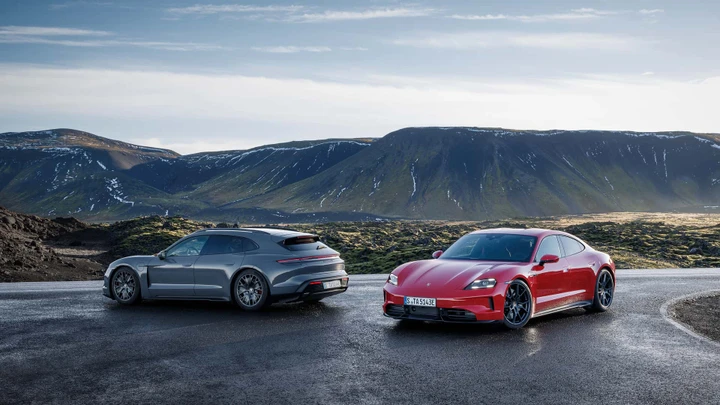 Porsche Taycan 2025: nuove versioni GTS e Taycan 4 con più potenza e autonomia