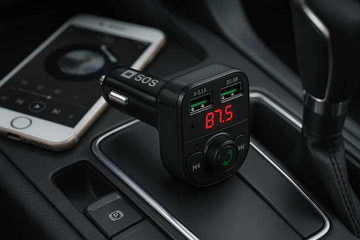 Tecnologia e comodità in auto: il caricabatteria SBS con FM Bluetooth ora a 9,99€