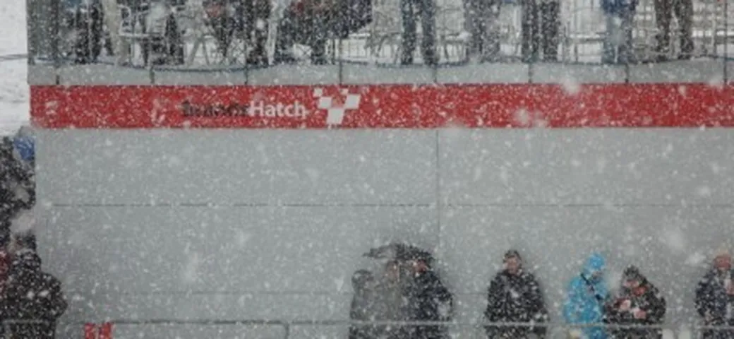 BSB: Brands Hatch annullata, per neve