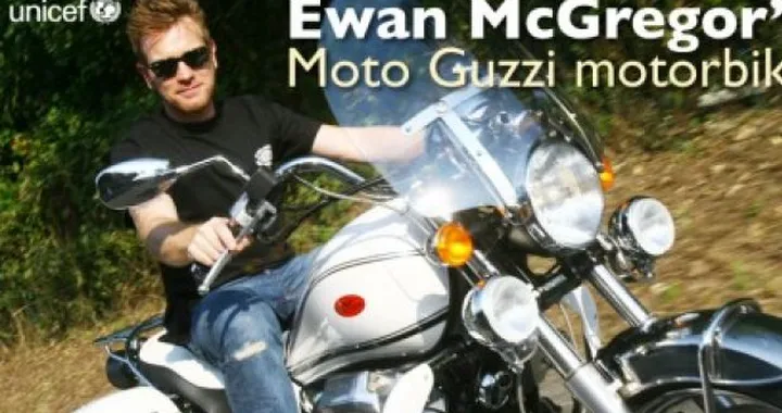 La Guzzi California di Ewan McGregor all'asta per l'Unicef