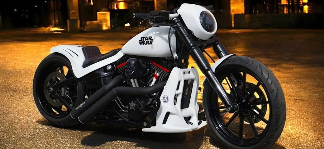 Harley-Davidson per dominare la galassia: il custom che ogni fan di Star Wars sogna