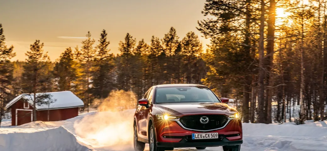 Mazda CX-5: l'impresa sul Circolo Polare Artico