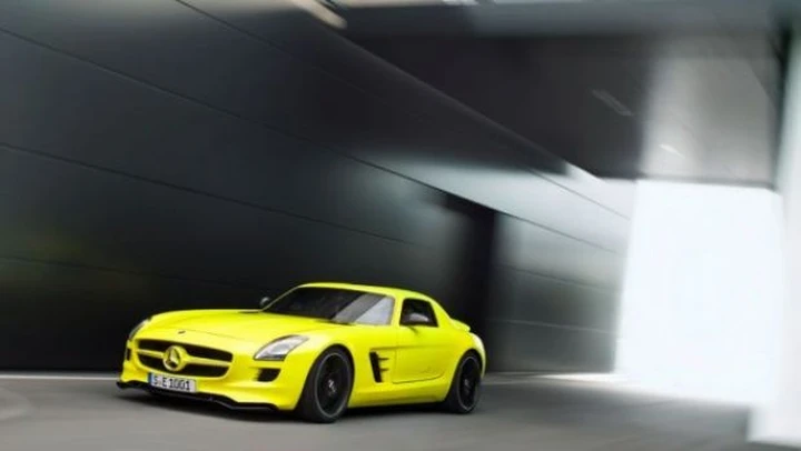 Mercedes SLS E-Cell: in anteprima la coupè elettrica AMG